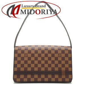 Louis Vuitton Damier Tribeca Long Shoulder Bag Ebene Brown